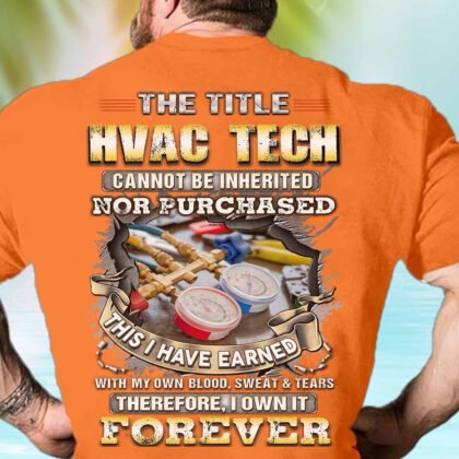 The Title HVAC Tech cannot be Inherited Nor Purchased